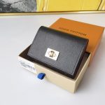 Louis Vuitton Victorine On My Side Wallet Monogram Black 12Cm M82640 - Image 4