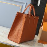 Louis Vuitton On The Go MM Monogram Empreinte Leather Cognac 35Cm M12775 - Image 4