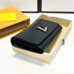 Louis Vuitton Twist Wallet Leather Black 19Cm M68309 - Image 5
