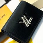 Louis Vuitton Twist Compact Wallet Black 12Cm M64414 - Image 5