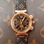 Louis Vuitton Tambour Monogram 33mm QBBB99 - Image 5