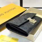 Louis Vuitton Sarah Wallet Monogram Empreinte Black 19Cm M82638 - Image 7