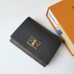 Louis Vuitton Victorine On My Side Wallet Monogram Black 12Cm M82640 - Image 7