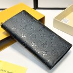 Louis Vuitton Sarah Wallet Monogram Empreinte Black 19Cm M82638 - Image 8