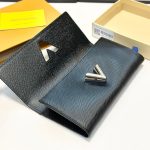 Louis Vuitton Twist Wallet Leather Black 19Cm M68309 - Image 9