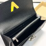 Louis Vuitton Twist Wallet Leather Black 19Cm M68309 - Image 10