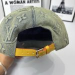 Louis Vuitton Monogram Denim Baseball Cap In Washed Blue - Image 8