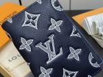Louis Vuitton Pocket Organizer Monogram Leather Navy Blue 7Cm M83378 - Image 4