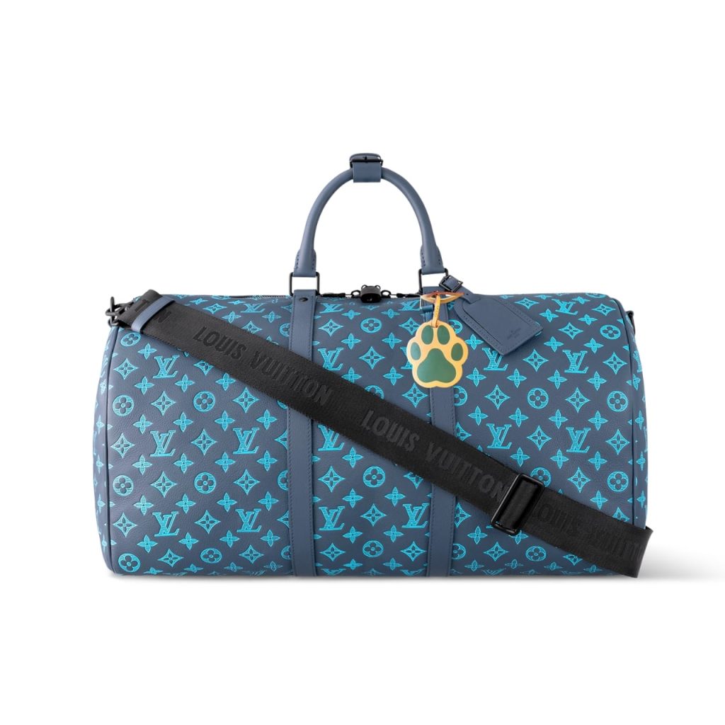 Louis Vuitton Keepall Bandoulière Green 45Cm M46593 - Image 2