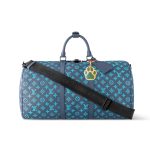 Louis Vuitton Keepall Bandoulière Green 45Cm M46593