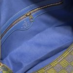 Louis Vuitton Keepall Bandoulière Blue Green 45cm - Image 11