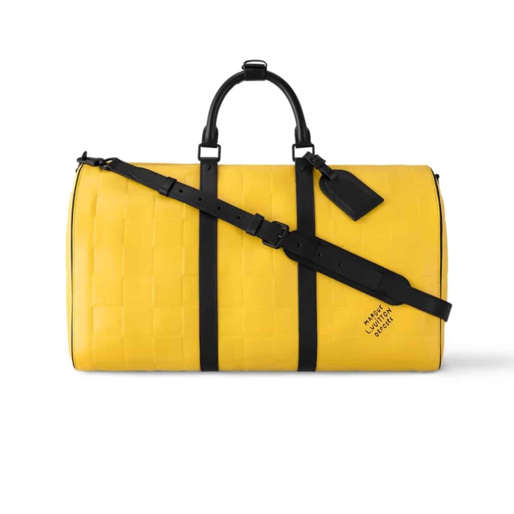 Louis Vuitton Keepall Bandoulière 50 Yellow 50cm M25019 - Image 2