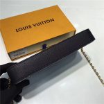 Louis Vuitton Félicie Pochette Monogram Empreinte Leather Crossbody Bag Black 21cm M82477 - Image 4