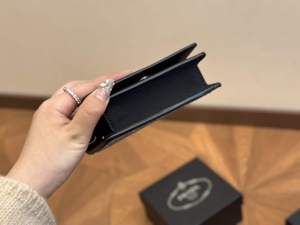 Prada Cardholder With Shoulder Strap And Crystals 13Cm 1Mr024 2Awl F0T7O - Image 4