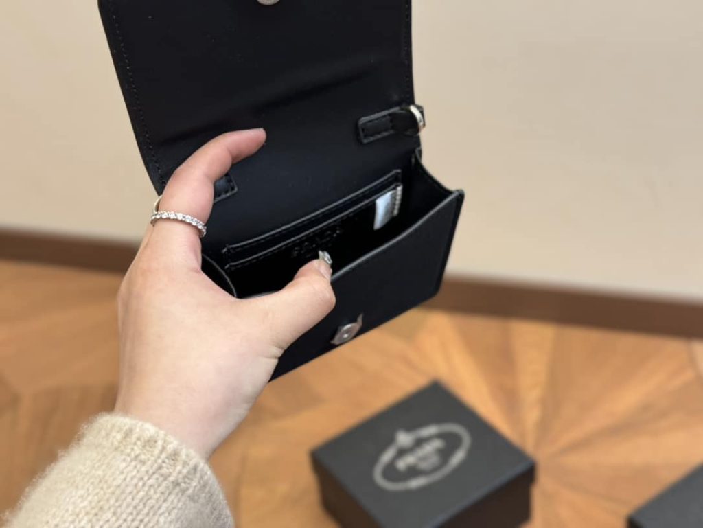 Prada Cardholder With Shoulder Strap And Crystals 13Cm 1Mr024 2Awl F0T7O - Image 7