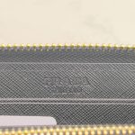 Prada Large Saffiano Leather Wallet Black 19Cm 1Ml506 Qwa F0002 - Image 6