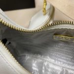 Prada Re Edition 2005 Saffiano Leather Bag White 22cm 1BH204 NZV F02EN V V2M - Image 9