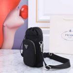 Prada Re Nylon Smartphone Case Black 18Cm 2Zh1552Dmif0002 - Image 3