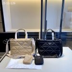 Prada Re Nylon Padded Tote Bag Black 23Cm 1Bg373 Rdjn F0002 O1O - Image 4