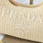 Prada Re Edition Crochet Bag Natural 22Cm 1Bc204 2M2T F0018 V Juo - Image 8