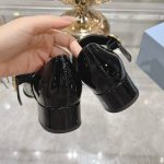 Prada Patent Leather Mary Jane Pumps Black 1I816N 069 F0002 F 035 - Image 8