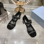 Prada Patent Leather Mary Jane Pumps Black 1I816N 069 F0002 F 035 - Image 3