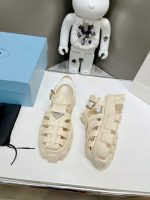 Prada Rubber Monolith Sandals Quartz 1X853M 3Lkk F0482 F Dd55 - Image 4