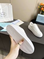 Prada Sneaker In White Leather With White - Image 5