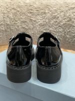 Prada Brushed Leather Mary Jane T Strap Shoes Black 2Ee372 055 F0002 - Image 6