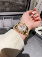 Rolex Datejust Diamond In Gold With Pinl Dial 31mm - Image 5