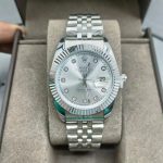 Rolex Datejust Silver Watch 41mm 126333 0012 - Image 3