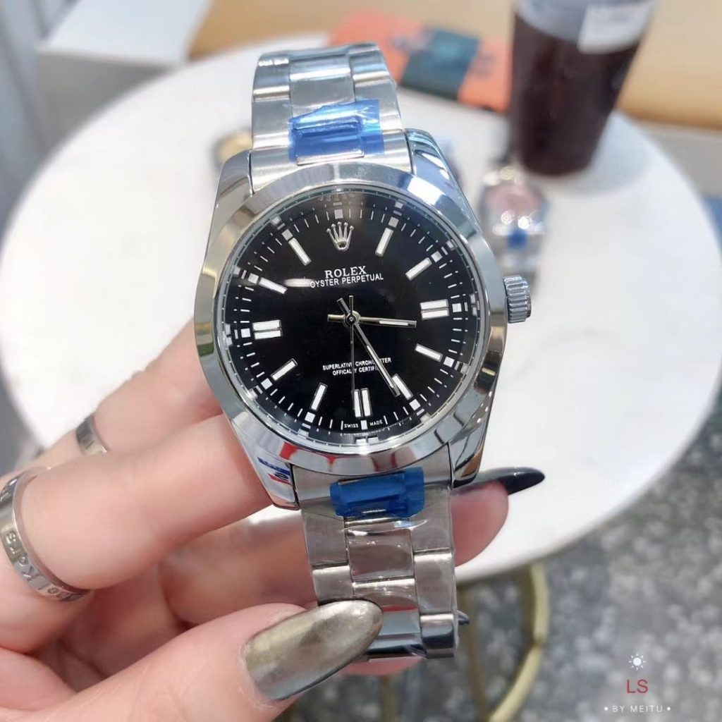 Rolex Oyster Perpetual Watch 41mm Black Dial 124300 0002 - Image 5