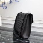 Saint Laurent Envelope Large Bag In Mix Matelassé Grain De Poudre Embossed Leather Black 31Cm 600166Bow981000 - Image 4