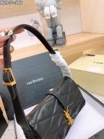 Saint Laurent Le 57 Quilted Leather Shoulder Bag Black 23Cm - Image 11