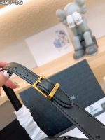 Saint Laurent Le 57 Quilted Leather Shoulder Bag Black 23Cm - Image 10