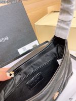 Saint Laurent Le 57 Quilted Leather Shoulder Bag Black 23Cm - Image 7