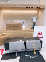 Saint Laurent Kate Monogram Shoulder Bag Crocodile Gray 20Cm - Image 4