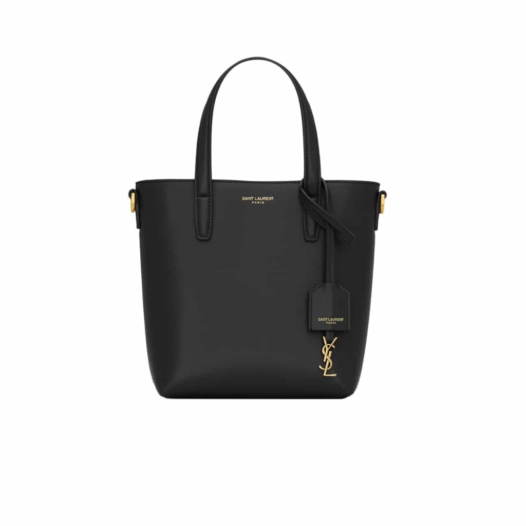 Saint Laurent Shopping Saint Laurent Mini Bag In Box Black 18Cm 773995Aaddi1000 - Image 2