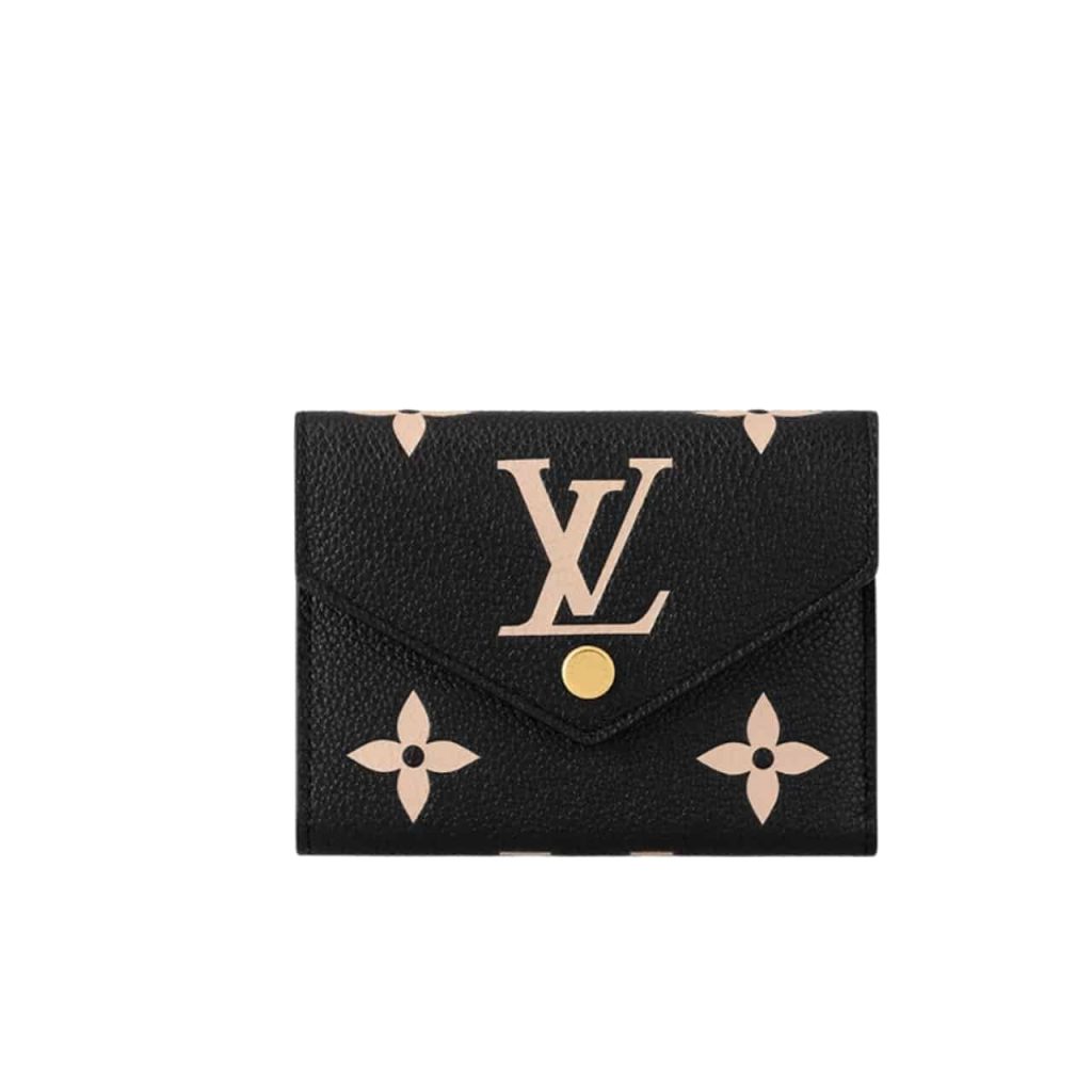 Louis Vuitton Victorine Wallet Black/Beige 12Cm M80968 - Image 2