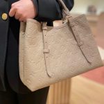 Louis Vuitton Babylone Tote PM Bag Tourterelle Gray 30Cm M11463 - Image 4