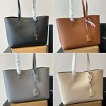 Saint Laurent Shopping Leather Beige 37cm 600281csv0j2721 - Image 4