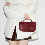 Gucci Horsebit 1955 Small Top Handle Bag Rosso Ancora Red  22Cm ‎815206 Aaec2 6207 - Image 4