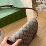 Gucci Gg Emblem Super Mini Shoulder Bag Beige 20cm 820688 Fad6l 9758 - Image 7