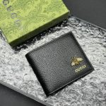 Gucci Animalier Bi Fold Wallet Black 11cm 523664 Dj20t 1000 - Image 3
