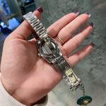 Rolex Datejust Diamond Bezel Oyster White Gold Pink 28mm - Image 6