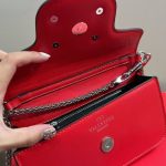 Valentino Locò Small Shoulder Bag In Red - Image 6
