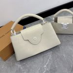 Louis Vuitton Capucines MM East West Alligator In Grey 33cm - Image 3