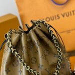 Louis Vuitton Noé Trunk PM Bag Monogram Reverse Brown 20Cm M13324 - Image 3