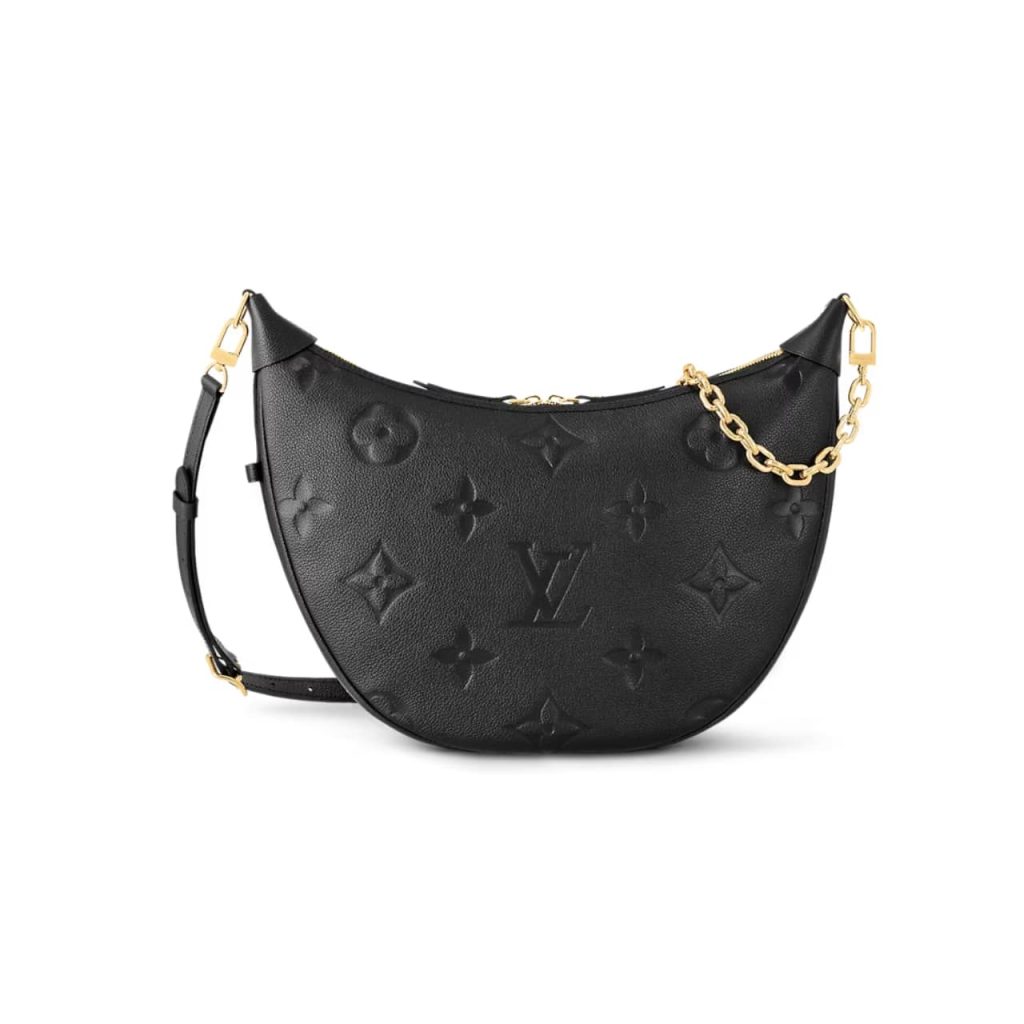 Louis Vuitton Loop Hobo Monogram Empreinte Black 37Cm M46739 - Image 2