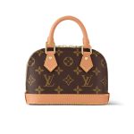 Louis Vuitton Alma Nano Bag Monogram Brown 18Cm M82717